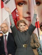 Yuliya Timoshenko and Aleksandr Turchinov