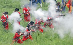 Виктор Ющенко на действе «Битва под Корсунем»