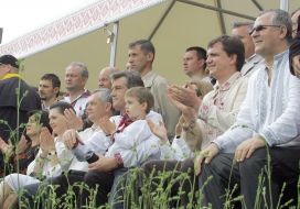 Виктор Ющенко и Тарас Ющенко