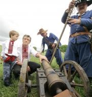 Виктор Ющенко и Тарас Ющенко