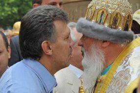 Metropolitan Agafangel and Sergey Kivalov