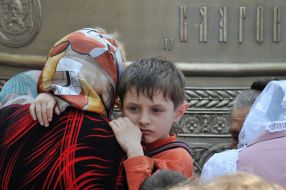 Spaso-Preobrazhensky cathedral large bell sanctifying