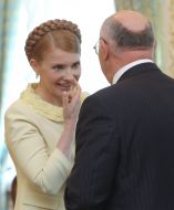 Юлія Тимошенко та Володимир Стельмах