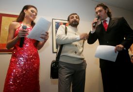Eleonora Masalab, Boris Yegiazaryan and Aleksey Diveyev-Tserkovniy