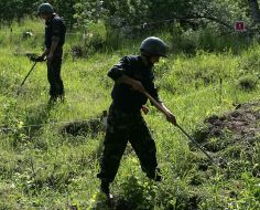Пиротехнические работы в урочище ”Толстое”