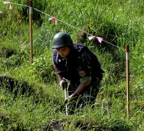 Пиротехнические работы в урочище ”Толстое”
