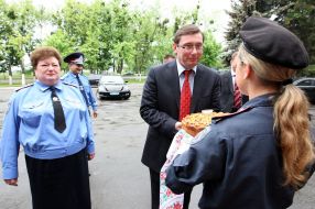 Yuriy Lutsenko and Anna Ponomarenko