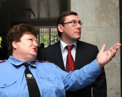 Yuriy Lutsenko and Anna Ponomarenko