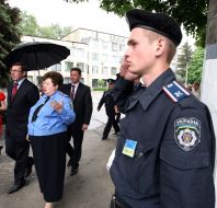 Yuriy Lutsenko and Anna Ponomarenko