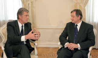 Viktor Yushchenko and Danilo Turk