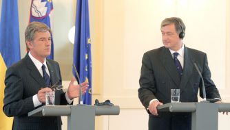 Viktor Yushchenko’s visit to Slovenia