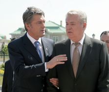 Віктор Ющенко та Володимир Воронін