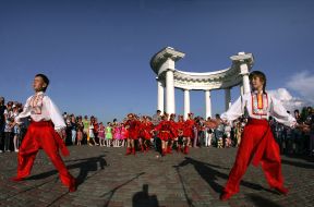 Праздник полтавской галушки