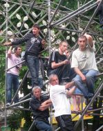 The start of the X rally «Stolitsa»