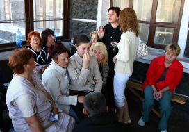 Родственники горняков