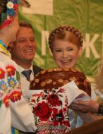 Yuriy Melnik and Yuliya Timoshenko
