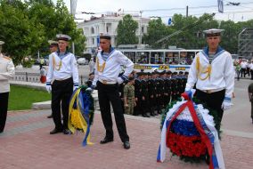  Day of Russia Celebration by the Russian Federation Black sea fleet
