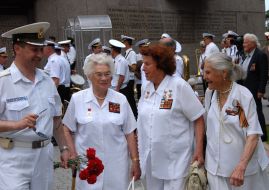  Day of Russia Celebration by the Russian Federation Black sea fleet