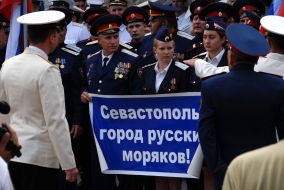  Day of Russia Celebration by the Russian Federation Black sea fleet