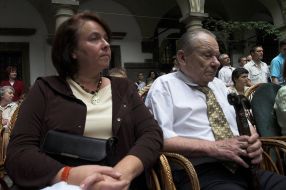 Yury Shukhevich and Lesya Shukhevich