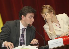 Yuliya Timoshenko and Aleksandr Starukh