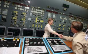 Юлия Тимошенко на Запорожской АЭС