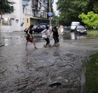 Rain in Kiev