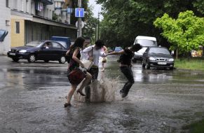 Rain in Kiev