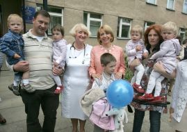 Opening of neonatology compartment of Lvov regional state clinical hospital