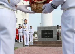 Открытие памятника ”Гетману Сагайдачному” в Севатсополе