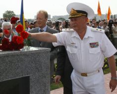 Открытие памятника ”Гетману Сагайдачному” в Севатсополе