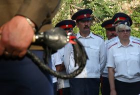 Открытие памятника Екатерине II в Севастополе