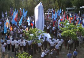 Открытие памятника Екатерине II в Севастополе