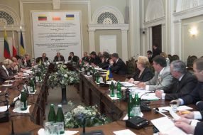 Meeting of Inter-parliamentary Assembly by Ukrainian parliament, Seym of Lithuanian Republic, Seym and Senate of the Republic Poland