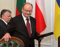 Ceslovas Jursenas and Bogdan Borusewicz