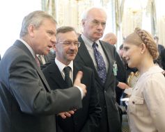 Yaap de Hoop Scheffer and Yuliya Timoshenko