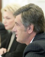 Viktor Yushchenko and Raisa Bogatyreva