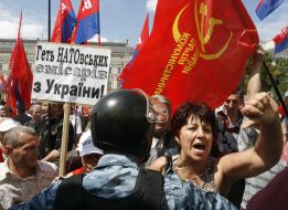 АнтиНАТОвский митинг