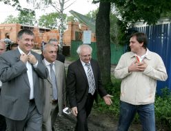 Виктор Ющенко в Батурине