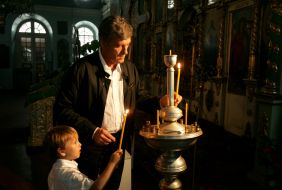 Виктор Ющенко в Батурине