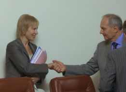 Lyudmila Denisova and Vladimir Novitskiy