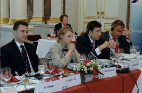 Julia Timoshenko and Michael Saakashvili