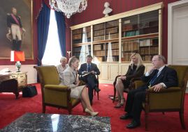 Julia Timoshenko and Vilfred  Martens