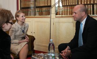 Фредерик Рейнфельдт и Юлия Тимошенко