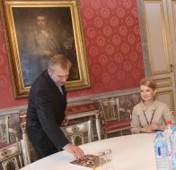 Ив Летерм и Юлия Тимошенко