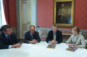 Григорий Немыря, Ив Летерм и Юлия Тимошенко