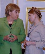 Ангела Меркель и Юлия Тимошенко