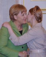 Ангела Меркель и Юлия Тимошенко