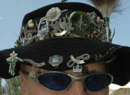 Участник мотофестиваля  ”Гоблин-шоу”