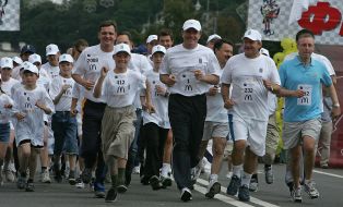 Sergey Bubka, George Pavlenko and  Vyacheslav Gamov